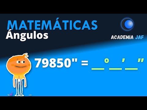 Convert from seconds (") to degrees (º), minutes (') and seconds (")