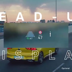 24K views · 293 reactions | Não baixe a cabeça. Olhe em frente. Com o Head-up-Display do Novo Golf, tem todas as informações importantes ao nível dos seus olhos, projetadas no para-brisas. Não vai haver nada que lhe escape, e sem nunca tirar os olhos da estrada. Descubra mais em bit.ly/VW-Golf-PT | Volkswagen | Facebook