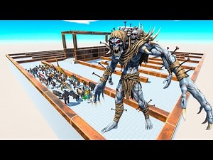 💀👽 ALIEN SCOURGE ESCAPE 😱🔥 BLOODBATH! | Last Survivor Challenge | Animal Revolt Battle Simulator