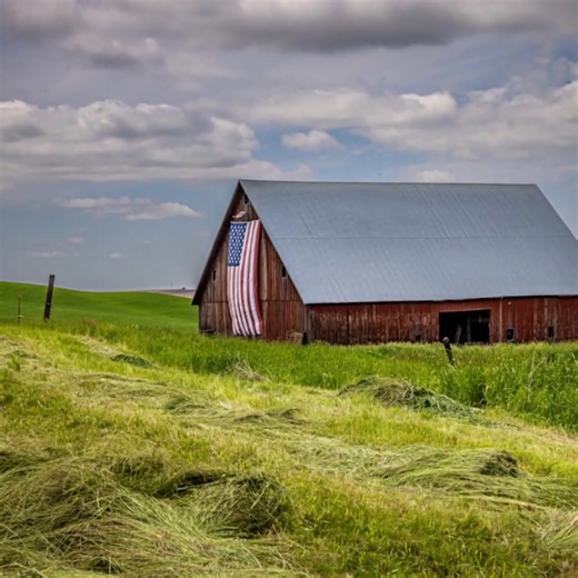 From my collection, this is: "Red, White, and Blue in the Palouse" Shop At: https://www.weisbrookphotography.com Spring in the Palouse region of eastern Washington is a gorgeous time of year to visit. The Horn School Barn is one of many old barns that remain standing today; and one of the most photographed barns in the region. That may be because of the American flag hanging on the end. | Tom Weisbrook Photography | Facebook
