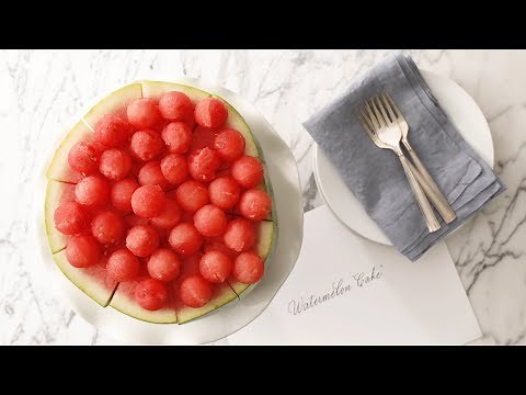 Easy Watermelon “Cake”- Martha Stewart