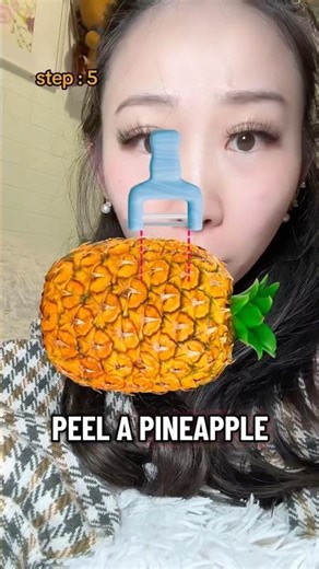 PINEAPPLE 🍍 PEELER Game #shorts