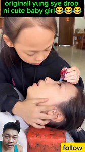 59K views · 468 reactions | Original eye drop from Cute baby girl藍藍藍 #followersシ゚ #fbreelsfypシ゚ #fypシ #Disclaimer | Noys Vlog | Facebook