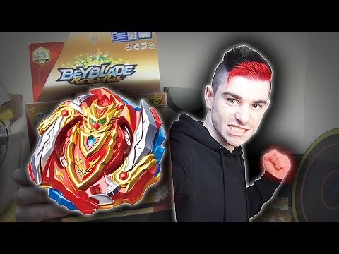 Cho-z Achilles - Beyblade Burst ROUGEE top with kakusei system