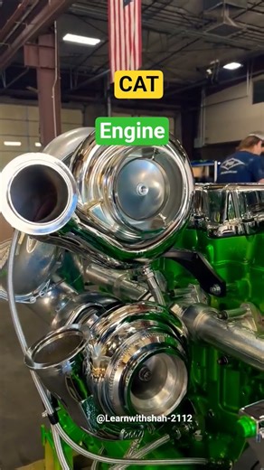 CAT Engine I Automobile #automobile #engine #cat #caterpillar #learnwithshah #mechanicalengineering