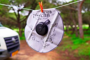 Waschii, la machine à laver le linge portable (149 g) qui affole les compteurs sur Indiegogo