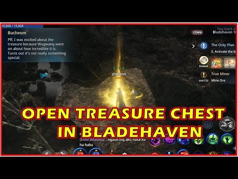 MIR4 Finding Treasure of the Desert 2 | Open Treasure Chest in Bladehaven