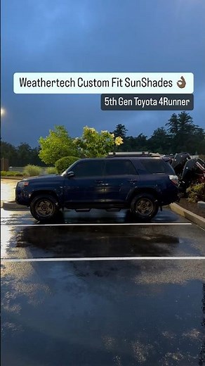 Sleeping In My 4Runner: Must-Have These WeatherTech Window Shades 😎