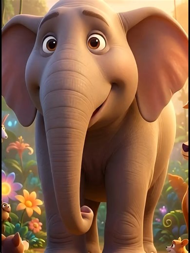 Big, small, fast, slow, happy, sad 🎵 Fun opposite words for kids in Pixar-style 3D animation 💛✨ #fyp #foryou #ForYouPage #EducationalVideo #kidsongs #creatorsearchinsights #sleepsongsforchildren