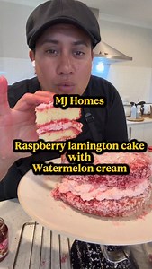 MJ homes have some pretty cool long term rentals if you’re looking for a new place in Tamaki to call home. With modern designs, prime locations, affordable rent & comfortable living how could you say no tot hat? Checkout their properties & availability at www.mjhomes.co.nz for more! RASPBERRY LAMMINGTON CAKE 🍰 Sponge Sugar free raspberry jelly Cream Watermelon jelly Strawberry jam #tangatakitchen #fyp #fypシ #homecooking #viral | Naomi Porter