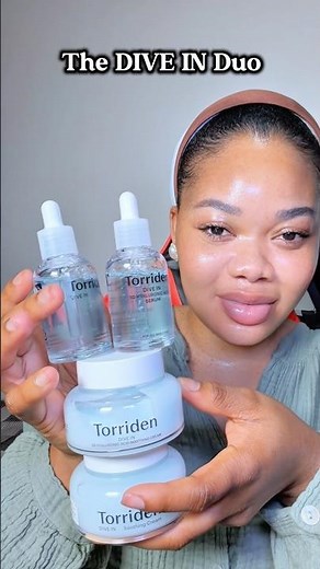 Meet my new hydration duo. The ‪@torriden-official‬ DIVE IN Serum + Soothing Cream #kbeauty #skincare