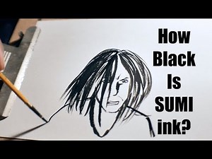 Yasutomo Black Sumi Ink Test: The Blackest of Inks