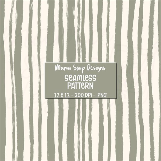 Green Stripes Seamless File, PNG Digital Download, Surface Pattern Design, Digital Line Art - Etsy