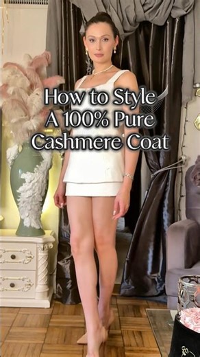 How to Style a Cashmere Coat (Timeless & Elegant) #timelessstyle #cashmerecoat #elegantstyle