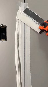 37K views · 51 reactions | Embedding Paper Tape Like Butter #DrywallTaping | Renovation Skill | Facebook