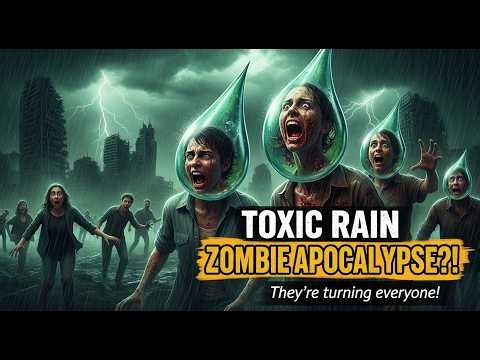 Poisonous Rain Turned Humans Into Zombies |Deadly Rain Apocalypse Movie Recap |Film/Movie Explained