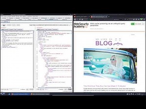 Web cache poisoning via an unkeyed query parameter (Video solution)