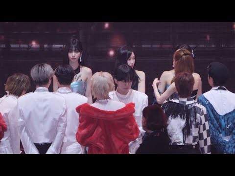 ITZY,TREASURE, aespa(에스파) 전출연진 사진촬영 엔딩 4K Cam (TMA) 231010