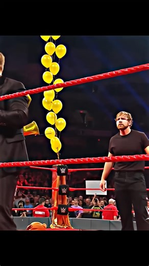 Dean Ambrose Surprise Attack The Miz 💀🔥 #shorts #wwe