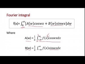 Fourier Integral & Fourier Transform | formulae | Basics from scratch | KTU Maths | Tutorial #01