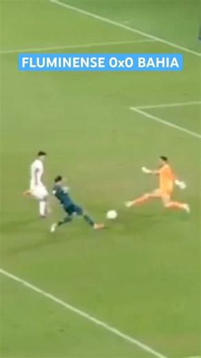 RONALDO FECHA O GOL! Bahia segura o Fluminense no Maracanã 🧤🔥