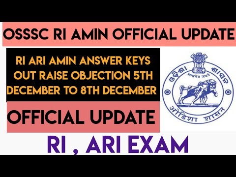 osssc Ri amin official update(new)// answer keys// #osssc 