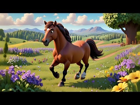 🌟 The Horse Adventure | Kids Poem | Epic Cartoon World 🐴✨