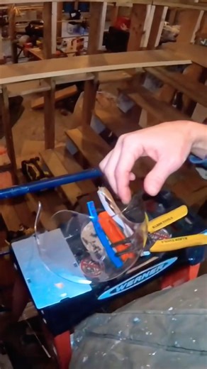 Importance of eye protection when working with wires #ytshorts #electrical #safety #eyeprotection