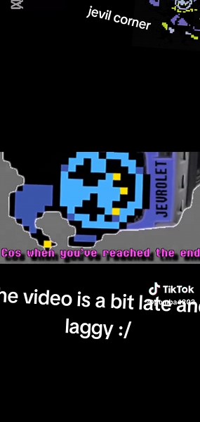 Jevil Transforms into a Car in Delta Rune Animation