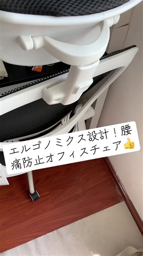 エルゴノミクスのオフィスチェア: 腰痛防止