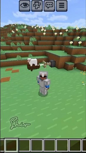 🎥 How To Enable the F5 Button in Minecraft PE! 😍😙 #minecraft #shorts #tutorial