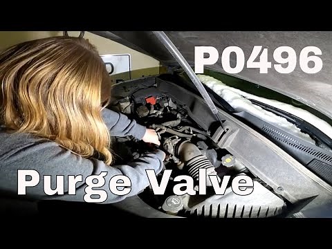 PROBLEM SOLVED!!! P0496 GMC ACADIA CODE, VAPOR CANISTER PURGE VALVE REPAIR