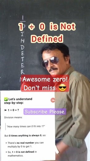 "💞What Happens When You Divide a Number by ZERO? 😱 | Math Mystery Explained!💞" #shorts #shortsfeed