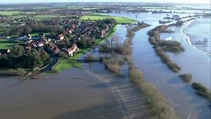 Aerial footage of the floods in York and Selby http://www.bbc.co.uk/news/uk-35192445 | Newsbeat