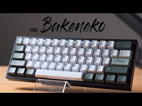 Bakeneko | Budget Gasket O-Ring Custom Mechanical Keyboard | Typing Sounds