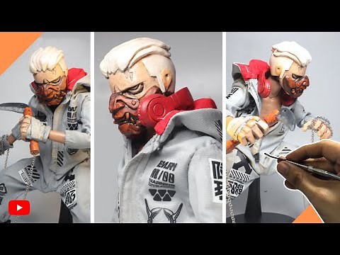 How to Make Your Own Action Figure | Customize Action Figure | Polymer Clay Tutorial