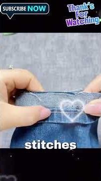 Professional-Looking Pant Hem by Hand. #fashiontips #sewingtips #lifehacktips #sewinghacks