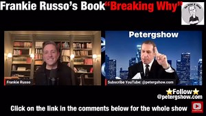 Join Me As I Talk To Author, Mentor, Motivational Speaker, And Entrepreneur Frankie Russo. I’m really looking forward to hearing his story on how he got to where he is, and what makes him tick. Welcome to Life With Peter G, The Peter G Show where we explore the many facets of life through the lens of host Peter G’s unique perspective. From business to relationships, personal growth to pop culture, Peter G takes us on a journey of discovery and self-reflection with each episode. With a combinatio