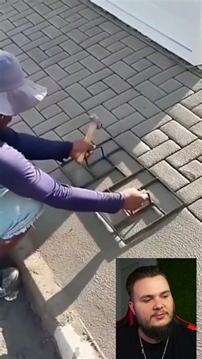 Stamped concrete tool