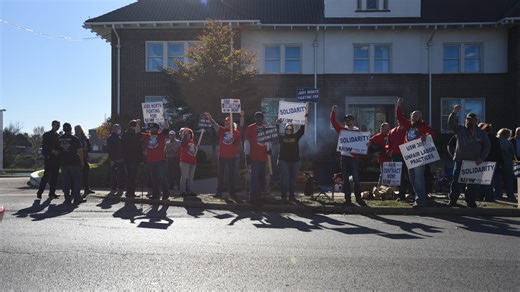 Steelworkers Local 3057 in Shelby working without contract since Oct. 31