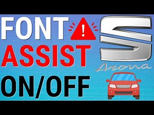 Seat Arona: Turn Front Assist On Off