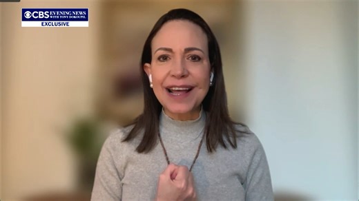 FULL INTERVIEW: Watch all of Tony Dokoupil's network exclusive interview with María Corina Machado about the U.S. capture of Venezuela's Nicolás Maduro, her opposition movement that she says is ready to lead the country, Venezuelan Interim President Delcy Rodriguez and more. | CBS News