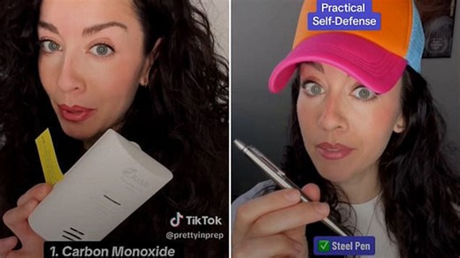 Viral doomsday prepper's survival skills for women shows self-defense tips