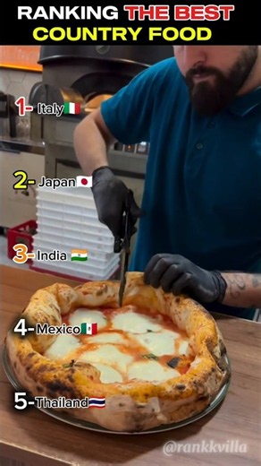 Ranking the tastiest dishes from around the world!🤤Which one are you picking?#FoodRanking#WorldFood