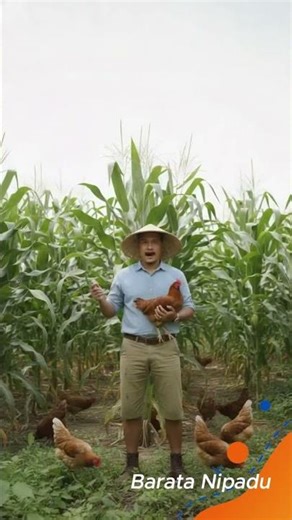 Contoh Pertanian Peternakan terpadu #sawah #pertanian #farm #farmlife #agriculture #rumahidaman