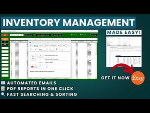 Ultimate Inventory Management System! 🚀 Track, Automate & Organize – Available on Etsy! 📦