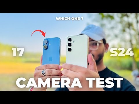Samsung S24 vs iPhone 17 Camera Test | Ultimate Camera Comparison 2025