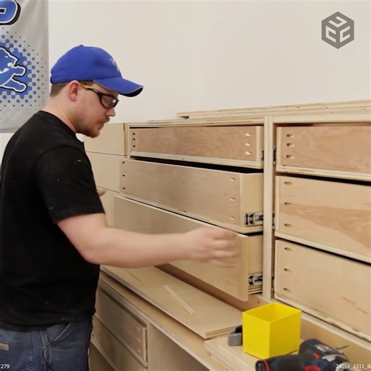 Adding Storage Boxes and Drawer Fronts to My Mitre Saw Station | Jay's Custom Creations