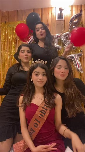 Bridesmaids Having Fun at the Bachelorette Party