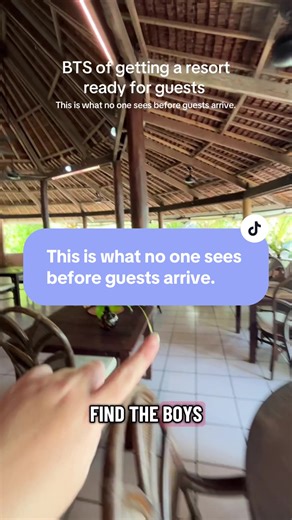 Behind the scenes of getting the resort ready to welcome all our guests 🌴 From last-minute checks to quiet moments before everything gets busy, this is the part no one usually sees, but it’s one of my favourites. There’s something really special about preparing a place for people who are about to make memories here 🤍 The calm before the beautiful chaos. #dayinmylife #australia #workingmum #mumsoftiktok